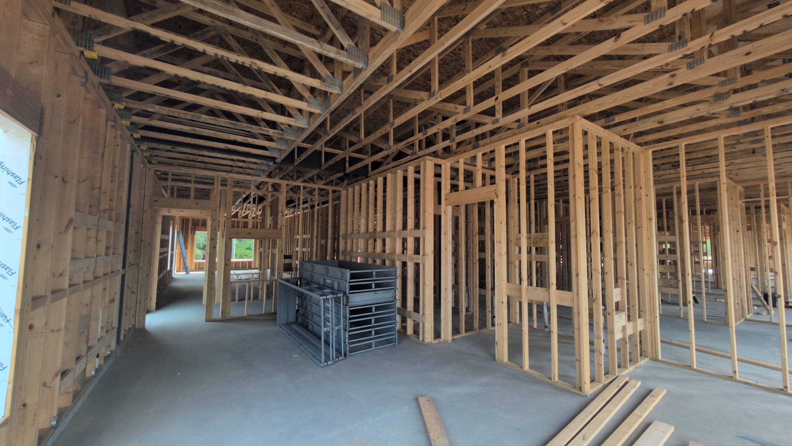 Custom carpentry installation